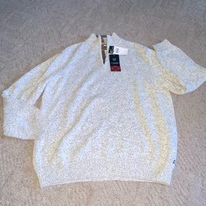 Chaps quarter zip sweater